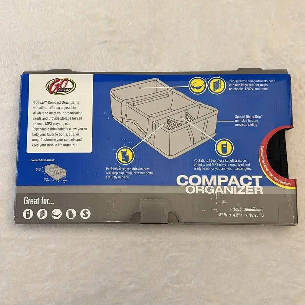 Go Gear Compact Vehicle Organizer‎